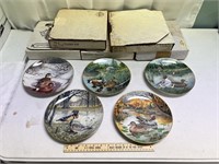 5 Living with Nature Collector Plates