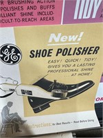 GENERAL ELECTRIC SHOE POLISHER IN CASE LIKE NEW!