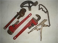 14 inch Pipe Wrenches & Bender