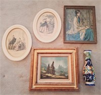 Oil on Canvas, Framed Prints, Vase