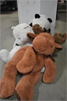 3- Large Stuffed Animals