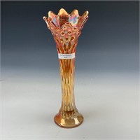 Fenton Marigold Rustic Vase