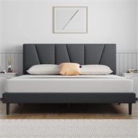 Molblly Full Bed Frame Upholstered
