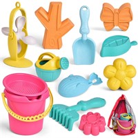 $23  12 Pcs Beach Toys Set with Sand Sifters
