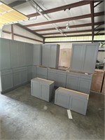 14pc PACIFIC GREY CABINET SET