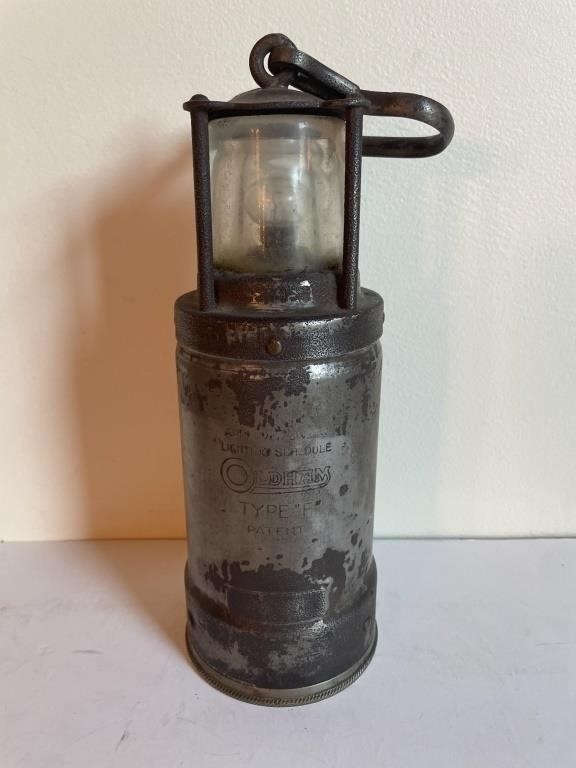 WW II Royal Navy Safety Lamp