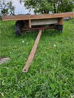 Offsite Wooden hay wagon