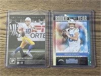 Justin Herbert Rookie Lot - Chargers Contenders