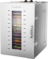 COLZER 16 Tray Food Dehydrator Stainless Steel