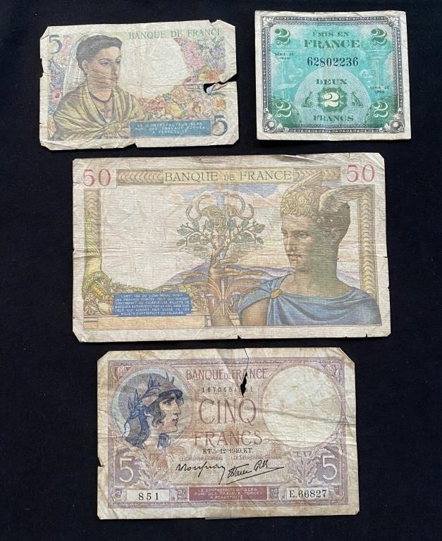 Group of Foreign Currency - France