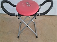 Red fitness chair