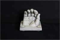 Wall Mount Partial Hand Sculpture