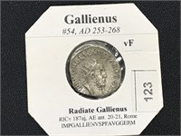 AD 253-268 Gallienus Coin