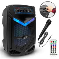 Pyle 8 inch Bluetooth Portable PA Speaker