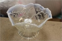 Hobnail Grape Glass Bowl