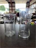 2-GLASS VASES