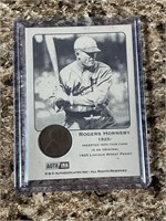 AUTHENTIC INK ROGER HORNSBY CARD