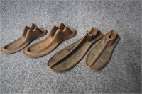 4 Cast Iron Shoe Forms