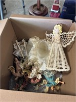 Assorted Corn Husk And Lace Angels