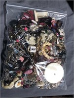 Large gallon size bags of costume jewelry