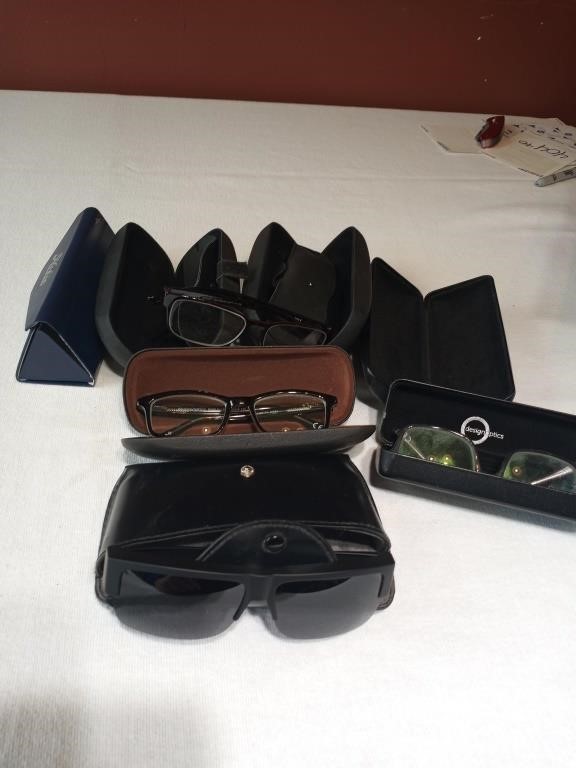 Caxman Sunglasses and Several Cases