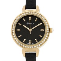 Eberle 29mm Case Crystal Studded Bezel Ladie