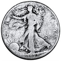 1929-S Walking Half Dollar NICELY CIRCULATED