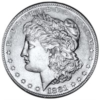 1881-S Morgan Silver Dollar UNCIRCULATED