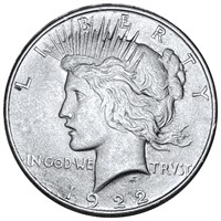 1922 Silver Peace Dollar UNCIRCULATED