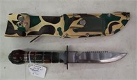 Survival Knife With Sheath