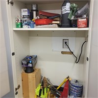 G323 Misc Hardware in cabinet