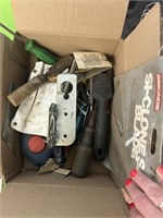 box of screwdrivers, hex, saw blade