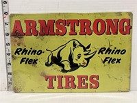 Metal sign- Armstrong Tires