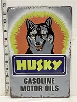 Metal sign- Husky