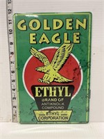 Metal sign- Golden Eagle Ethyl