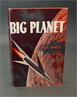 Jack Vance. BIG PLANET. 1st edition, in jacket.