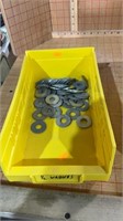 Plastic container large washers