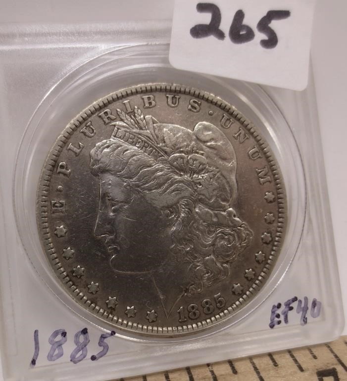 Lyman Coin collection auction #1, Sets, Morgan & Peace dolla