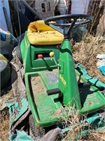 John Deere S82 Riding Lawn Mower with Deck