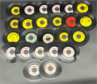 24 VTG KID'S RECORDS- STAR WARS, BATMAN & SUPERMAN