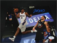 Tyrese Maxey Signed 76ers 8x10 Photo W/Coa
