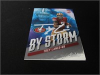 Trey Lance Signed 49ers Sports Card RC W/Coa