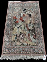 5 FT X 3 FT 2 IN SILK RUG