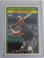 Joe Carter Baseball Card