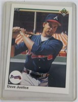 David Justice Rookie Card