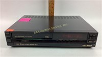 Sharp VC-M701U VHS VCR player powers up
