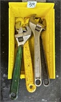 Assorted Crescent wrenches