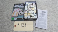 DOUBLE 6 DOMINOES GAME- COMPLETE