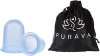 PURAVA Therapy Set  Silicone Cups - Set of 2