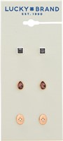 Lucky Brand Two Tone Stud Earring Set  Metal